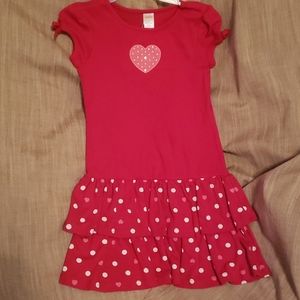 Gymboree girls heart sweet heart dress size 6